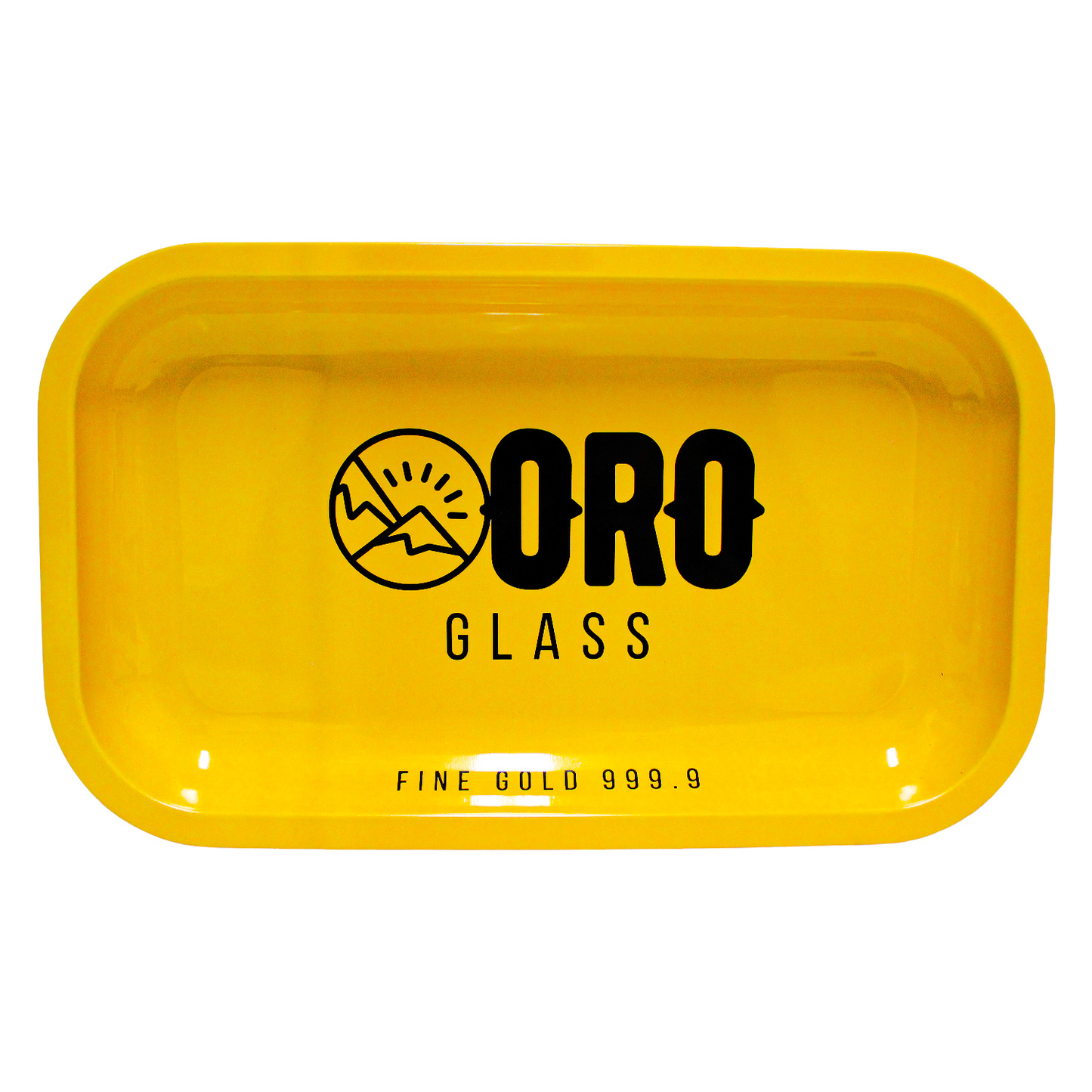 Oro Yellow Gold Rolling Tray